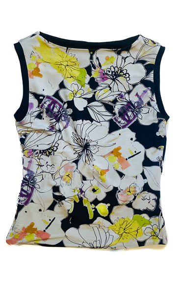 Lorelei Top in Crazy Flowers